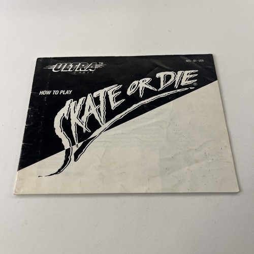 Skate or Die (Nintendo Entertainment System, 1991) Cart & Manual Only! - Picture 2 of 11