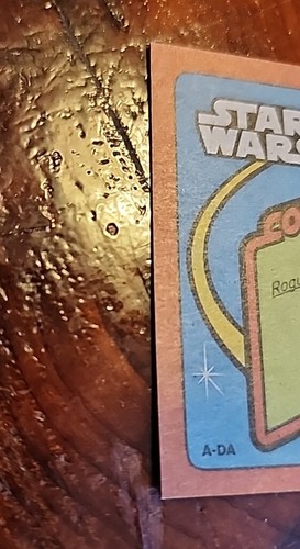 DAVID ANKRUM*BLUE*SP*02/50*WEDGE ANTILLES*STAR WARS*ROGUE ONE MISSION BRIEF*NRMT - Picture 5 of 5