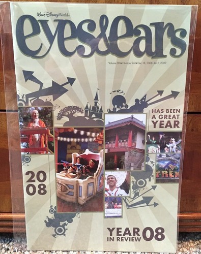 Boletín de miembros del elenco de Walt Disney World Eyes & Ears: revisión del año 2008 - Imagen 1 de 2