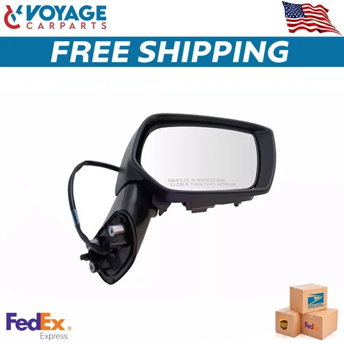 Mirror Power Textured For 2015-2018 Subaru Crosstrek Impreza WRX XV Right Side