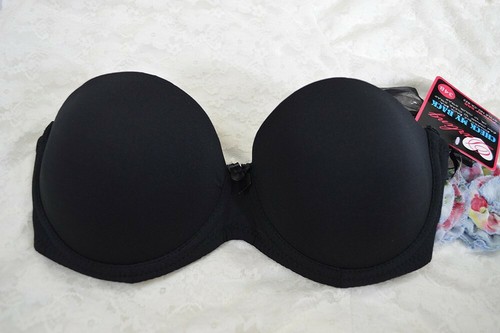 Invisible Strapless Bra Multi-way Bras Push-Up Bra Clear Back Straps Lingerie DN - Picture 16 of 37