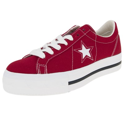 converse one star rosso