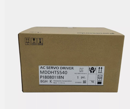 MDDHT5540 1pcs New PANASONIC AC SERVO DRIVER MDDHT5540 - Picture 1 of 1