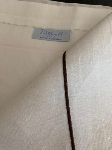 Cipriani Luxury Hotel Line Bed Linens Queen Top , Q Duvet Cover & 3 Euro Shams - Picture 7 of 12