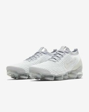 nike vapormax flyknit 3 white silver