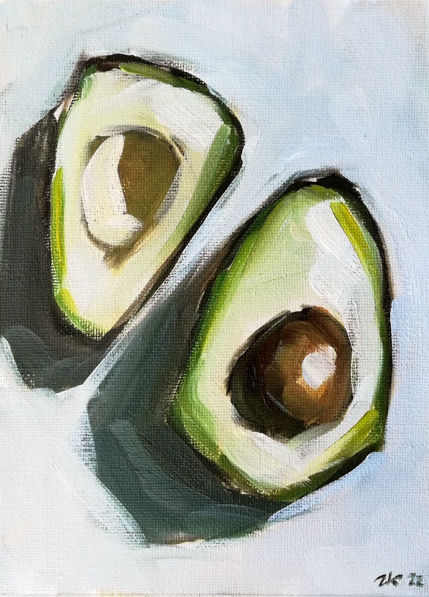 Avocado Food Art