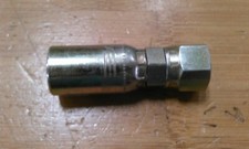 FJX-04-06 HYDRAULIC CRIMP HOSE FITTING