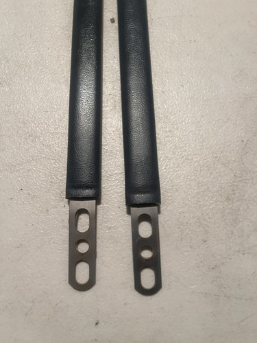 1978-88 Oldsmobile Cutlass Regal Cloth Interior Door Pull Straps 21” Dark Blue - Picture 6 of 9