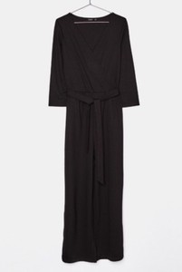 bershka black jumpsuit