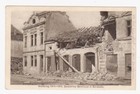Ak. Šabac, Schabatz,  1. Weltkrieg 1914/15: Zerstörtes Bankhaus, Feldpost, gel.