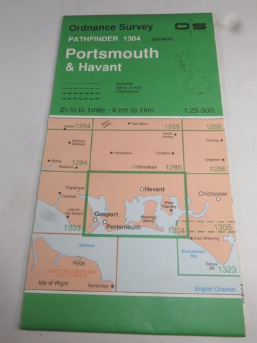 ORDNANCE SURVEY PATHFINDER MAPS South & South East England 1980s Selection - Imagen 7 de 11