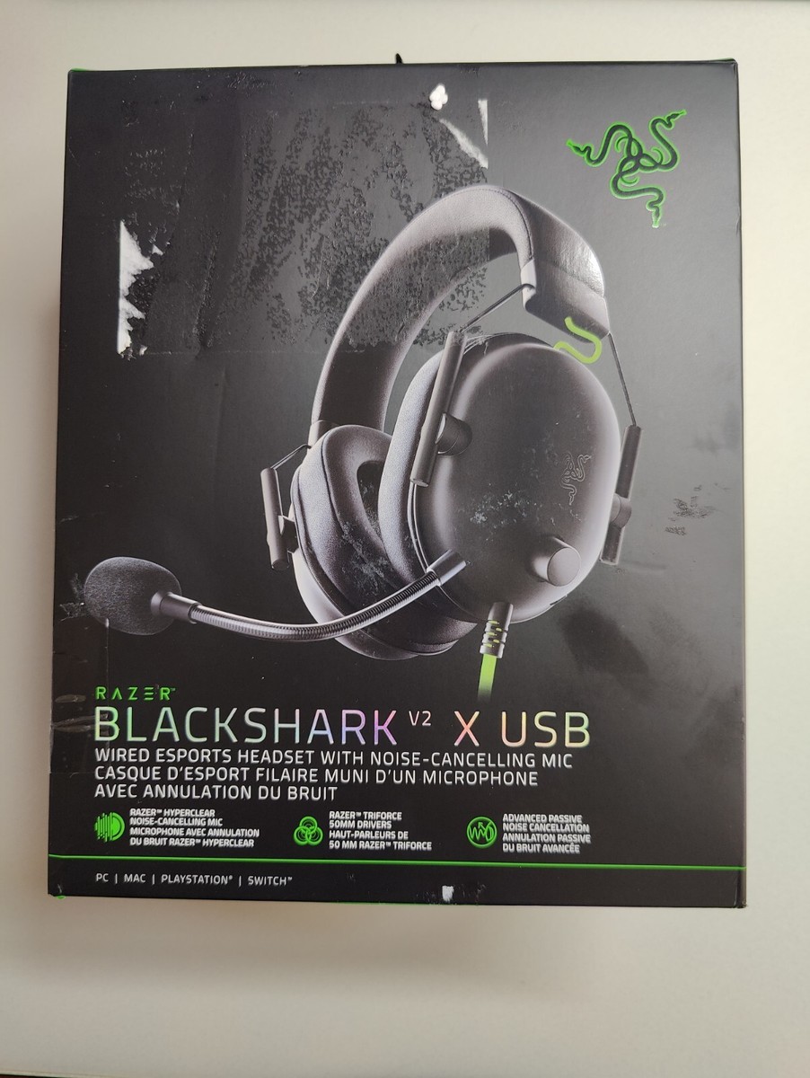 Razer Blackshark V2 X USB Wired Esports Headset W/ Noise