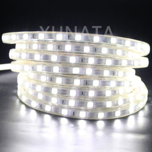 5050 LED Strip AC220V 240V 60LED/m Waterproof IP65 Garden Decking Kitchen Lights - Picture 16 of 18