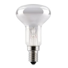 TRAFFIC SIGNAL R50 40W SES E14 REFLECTOR LAMPS X 2 CROMPTON