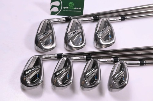 Taylormade SIM2 Max OS Irons / 6-PW+AW+SW / Senior Flex Recoil ESX 460 Shafts - Picture 2 of 7