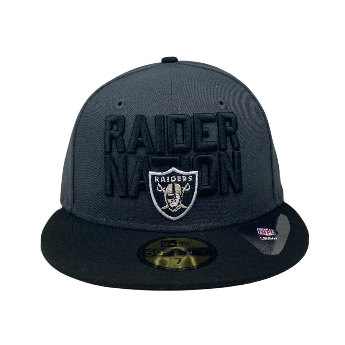 New Era Las Vegas Raiders Nation NFL 59fifty Fitted cap hat size 7