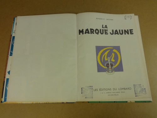 BD EDGAR P. JACOBS / BLAKE ET MORTIMER - LA MARQUE JAUNE - Picture 6 of 6
