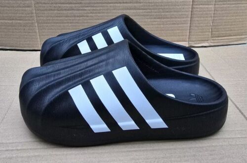 NEU ADIDAS SUPERSTAR ADIFOM PANTOLETTE SPORTSCHUHE GRÖSSE 6 UK SCHWARZ-WEISS - Bild 7 von 9