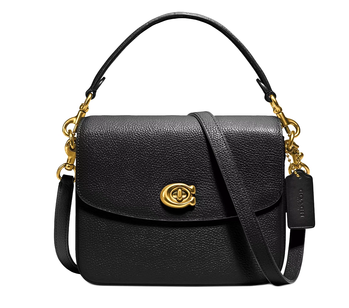 Cassie 19 Crossbody Bag - Coach - Leather - Black