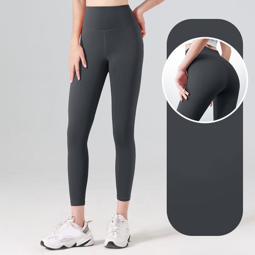 Womens Soft Stretch Cotton High Waisted Leggings Long Workout Yoga Pants Fitness - Bild 14 von 20