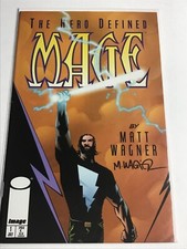 Mage The Hero Defined (1997) #1 ~ Signed by Matt Wagner Image NM- UNREAD 9.4