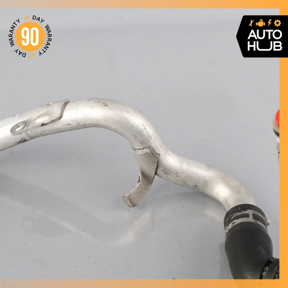 Porsche Panamera 970 2010 turbo motor expansión calentador manguera refrigerante fabricante de equipos originales Foto 3 de 4