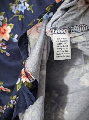 Womans Small Shirt Belair Tee By Honey & Lace - Picture 3 of 10