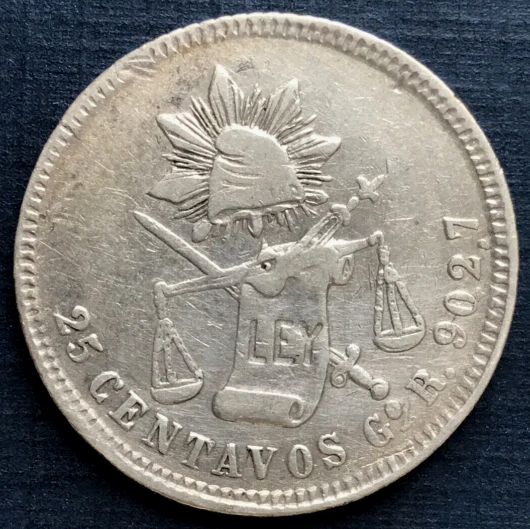 Circulated Silver 1885 Year Mexican Coins for sale | eBay