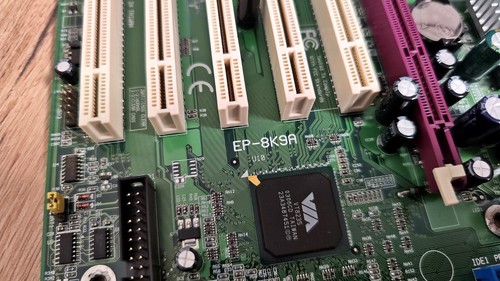 Epox EP-8K9A REV: 1.0 Socket A/462 AGP DDR VIA KT400 Motherboard + CPU + RAM - Picture 3 of 12