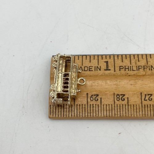 Danecraft 925 Sterling Silver Charm Pendant San Francisco Cable Car Trolley - Picture 8 of 9
