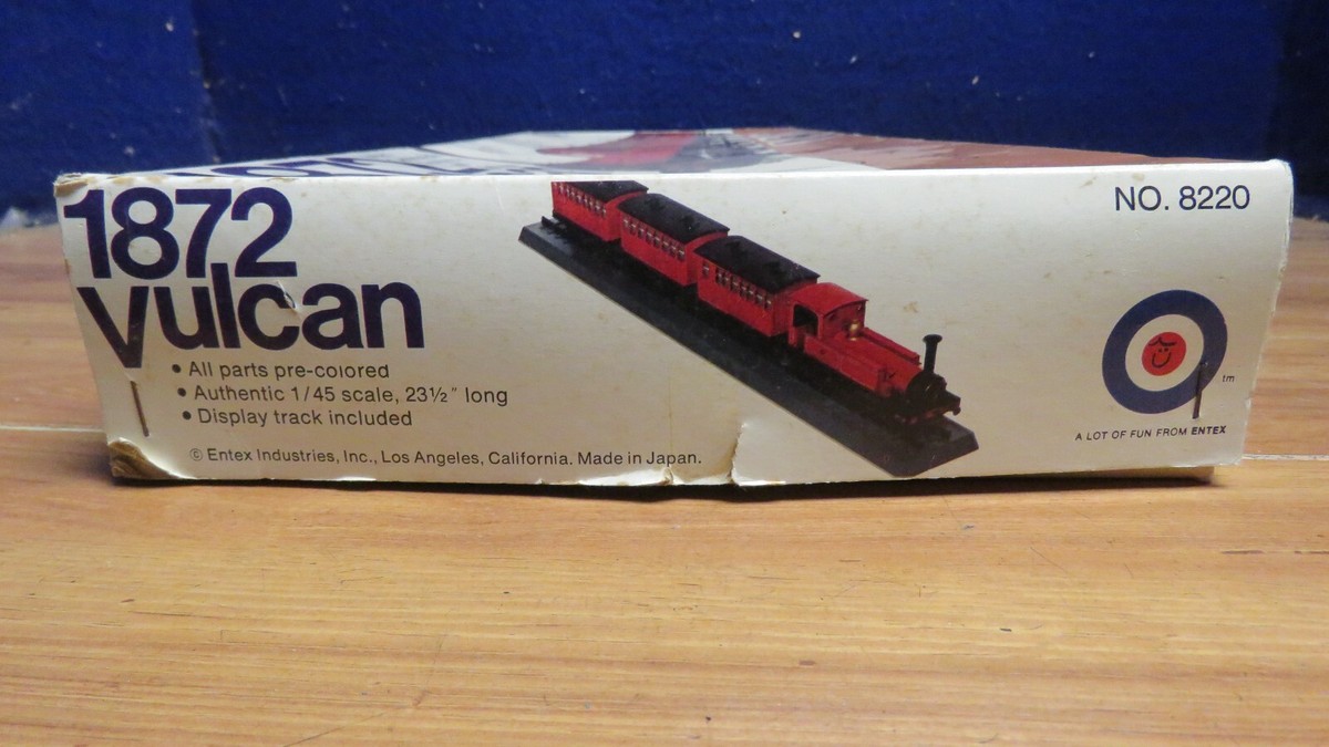 Model KIT BUILT 1:45 1872 VULCAN Train Set - Centennial