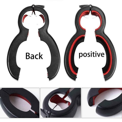 ☆ 6 EN 1 /OUTIL MULTI FONCTION DECAPSULEUR Bouteille Ouvre-Couvercle Bocal ☆ - Picture 4 of 9
