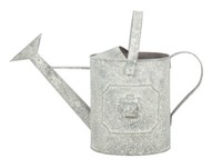 GießKanne Aus Zink LöWenkopf Vintage Giesskanne Landhaus-Stil Weiß Grau 4,5L