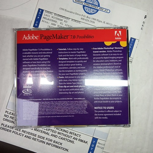Adobe PageMaker 7.0 Education Version for Macintosh MAC - Picture 4 of 11
