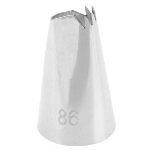 #86 Pastry Nozzles Icing Piping Nozzles Cream Metal Tips Cake Decorating _ro - Picture 3 of 10