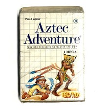 Aztec Adventure (Sega Master System) Sealed TecToy Brazil Cardboard Variant ‘91