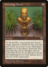 Grinning Totem Mirage NM Artifact Rare MAGIC THE GATHERING MTG CARD ABUGames