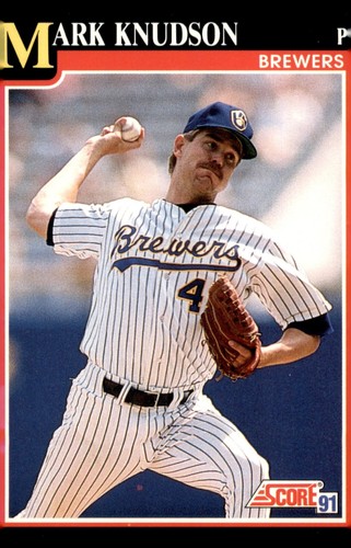 S1R2: 1991 Score Baseball #1-250 - Picture 479 of 502