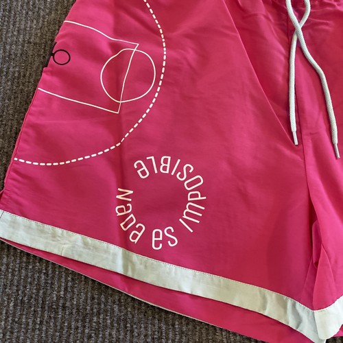 Behind Her Label Shorts Womens L Pink Basketball Foot Locker - Picture 2 of 10