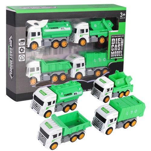 New Toys for Kids Fire Engine Truck Toy Construction Vehicles Toys Boy Gift Xmas - Picture 16 of 20