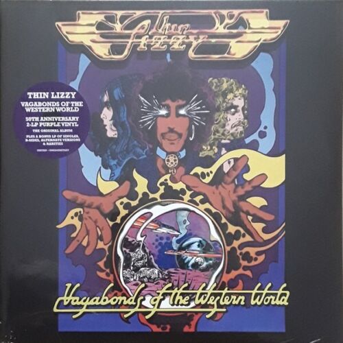Thin Lizzy ‎– Vagabonds Of The Western World Lp Vinile Viola - Foto 1 di 1