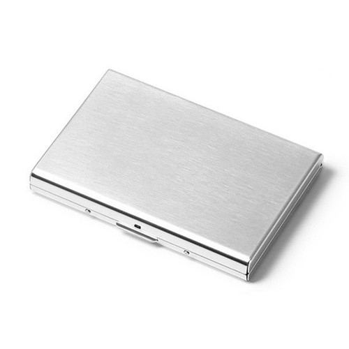 RFID Blocking Stainless Slim Wallet ID Credit Card Holder Case Protector Purse - Picture 6 of 6