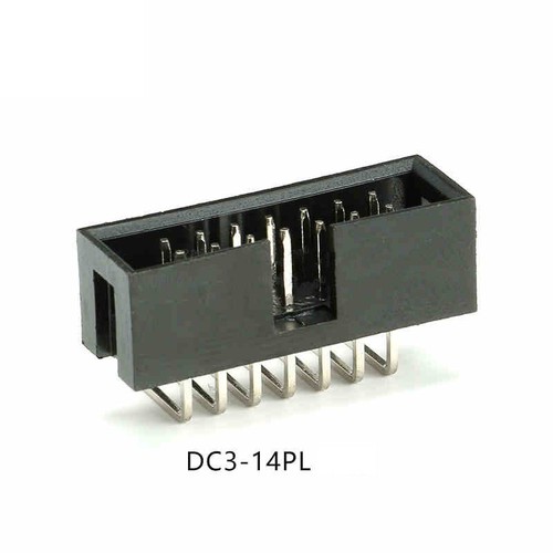 2.54mm Pitch IDC Boxed Header Connectors - Straight/Right Angle Pin 6P-50P - Picture 10 of 24