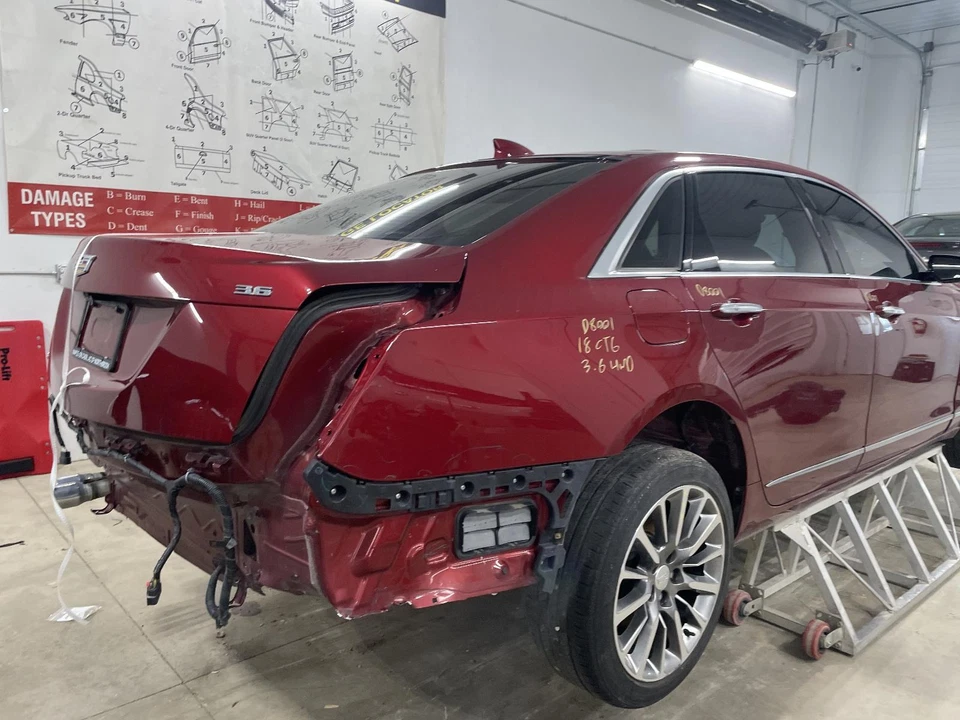 Used Front Left Seat Belt Front fits: 2018 Cadillac Ct6 bucket driver retractor - Изображение 3 из 4