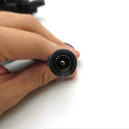 5pcs 3ft 5.5x2.5mm Female DC Power CCTV Pigtail Cable 18AWG Copper Wire 5V 12V - Picture 5 of 5
