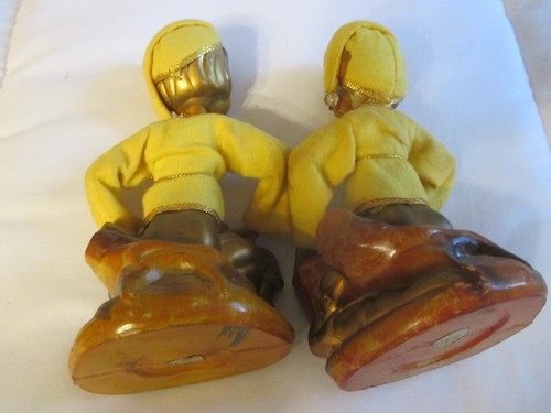 TILSO Pixies 8" Flöte Harp Playing Set Vintage 1960 Elves Hong Kong - Bild 8 von 8