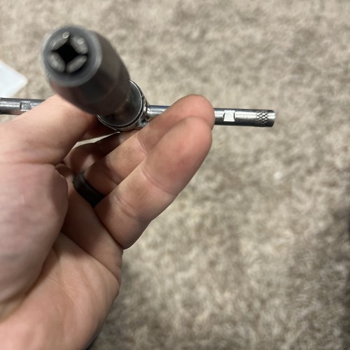 GTD Greenfield Spezialeinsätze umschaltbarer Gewindebohrer Schneideisenschlüssel 1/4" 1/2" T-Griff 338 Werkzeug - Bild 5 von 12