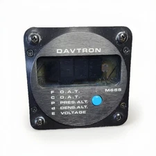 Davtron M655 Five Function Indicator (p/n: 655). As Removed.
