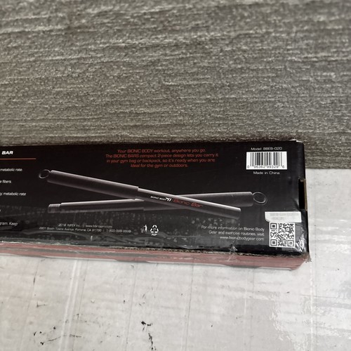 Bionic Body Workout Bar Fits All Resistance Bands with Clip, 38 Inches Long NEW! - Picture 9 of 9