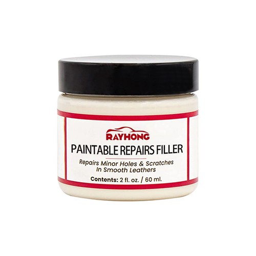 Paintable Repairs Filler, Car Seat Scratch Repair Sofa Leather Repair Cream